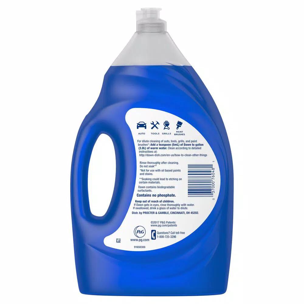 Dawn Platinum Heavy-Duty Degreasing Dishwashing Liquid, 56 oz. (6-Pack)