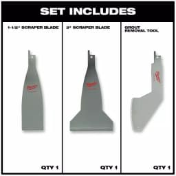 Milwaukee SAWZALL Reciprocating Saw Material Removal Blade Set, 3-Piece thumbnail 2