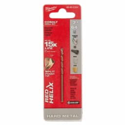 Milwaukee Red Helix 7/64 in. Cobalt Twist Drill Bit thumbnail 1