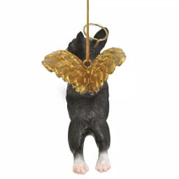Design Toscano Boston Terrier Angel Dog Christmas Ornament thumbnail 4