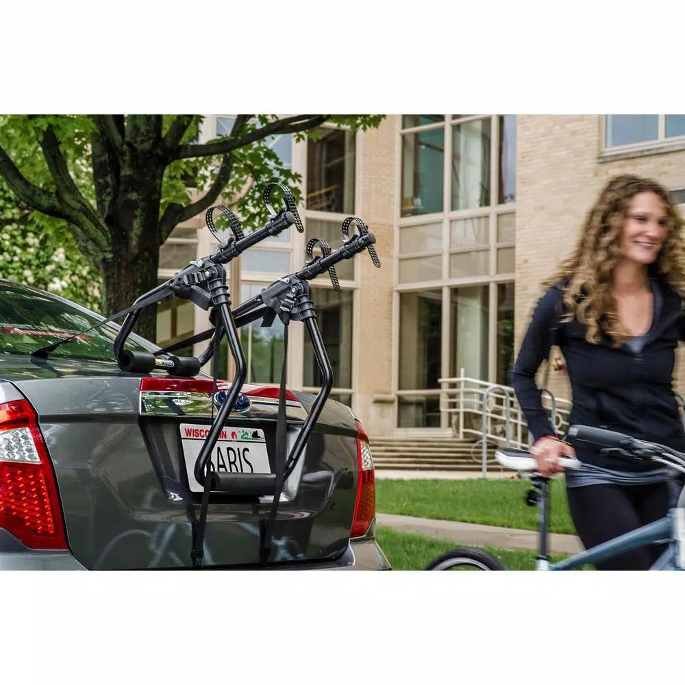 Saris Sentinel 2-Bike Trunk Mount Bike Rack, 70 lbs Capacity