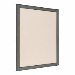 Kate and Laurel Kenwick Gray Framed Linen Fabric Pinboard Memo Board, Farmhouse Style thumbnail 2