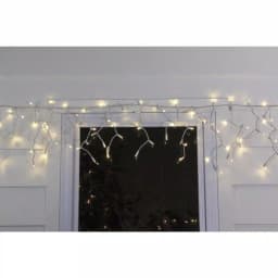 Northlight 100-Light Warm White LED Wide Angle Icicle Lights, 6.75 ft., Indoor/Outdoor thumbnail 2