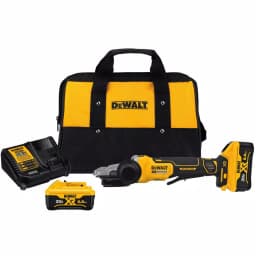 DEWALT 20V MAX XR 5 in. Brushless Cordless Small Angle Grinder Kit with (2) 6.0 Ah Batteries thumbnail 1
