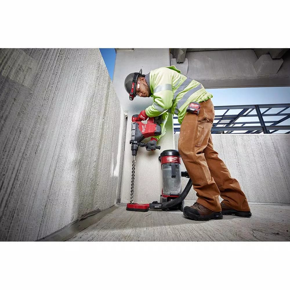 Milwaukee M18 FUEL 1-3/4 in. SDS-MAX Rotary Hammer Kit with 12.0 Ah Battery & ONE-KEY