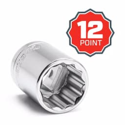 Crescent 128-Piece 3/8 in. Drive Mechanics Tool Set with 1/4 in. Drive, SAE and Metric thumbnail 3