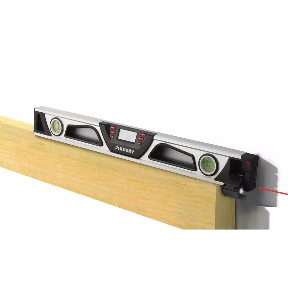 Husky 24 in. Digital Laser Level with Line Generator