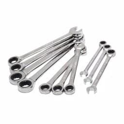 Husky 10-Piece Metric Ratcheting Combination Wrench Set thumbnail 1