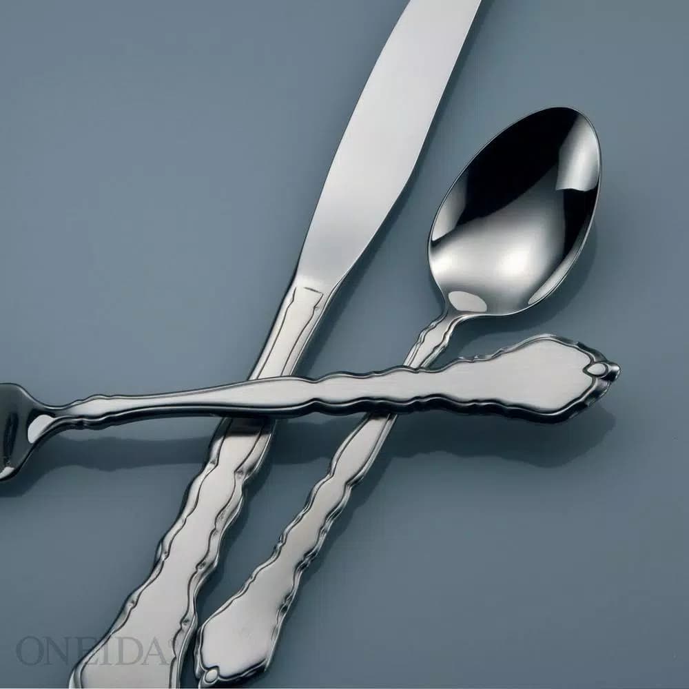 Oneida Satinique 18/10 Stainless Steel Teaspoons, 36-Piece Set