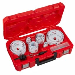 Milwaukee Hole Dozer 19-Piece Bi-Metal Hole Saw Set with 8% Cobalt for Electricians thumbnail 1
