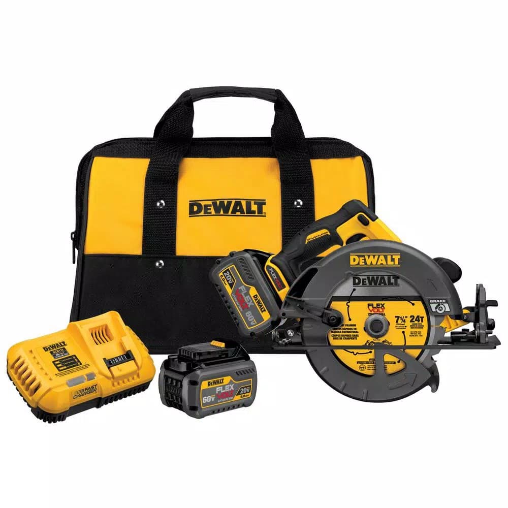 DEWALT FLEXVOLT 60V MAX Cordless 4-Tool Combo Kit with (2) 6.0 Ah Batteries