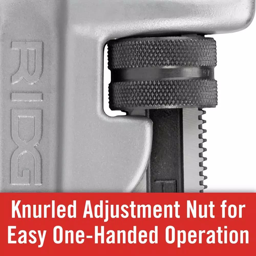 RIDGID 848 48 in. Aluminum Straight Pipe Wrench