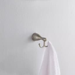Glacier Bay Builders Double Robe Hook, Brushed Nickel thumbnail 2