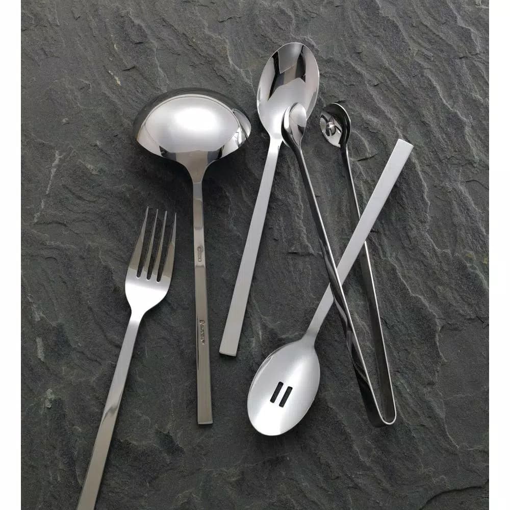 Oneida Chef's Table 18/0 Stainless Steel Bouillon Spoons, Set of 12
