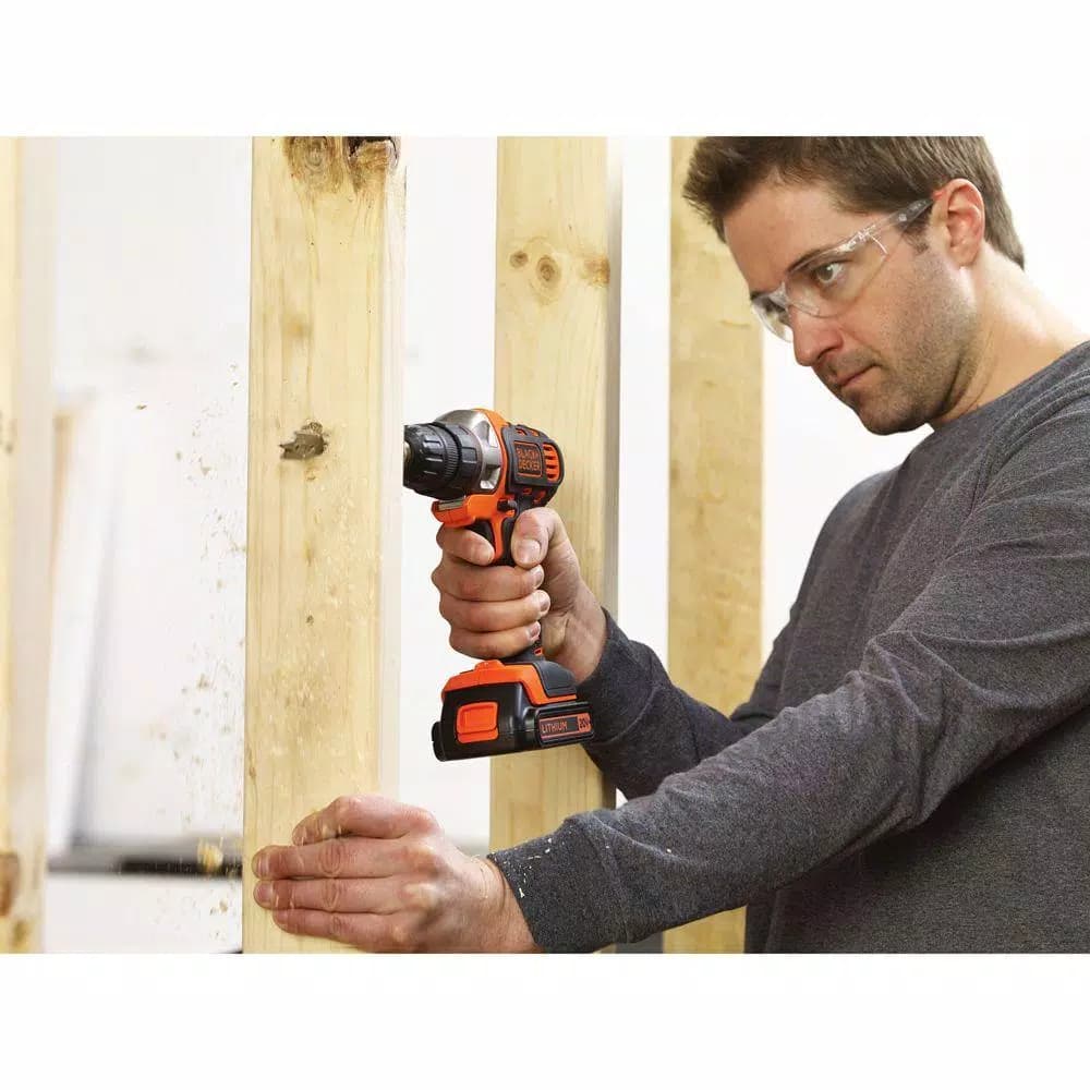 BLACK+DECKER 20V MAX Matrix Cordless Drill/Driver Kit with 1.5Ah Battery and Charger