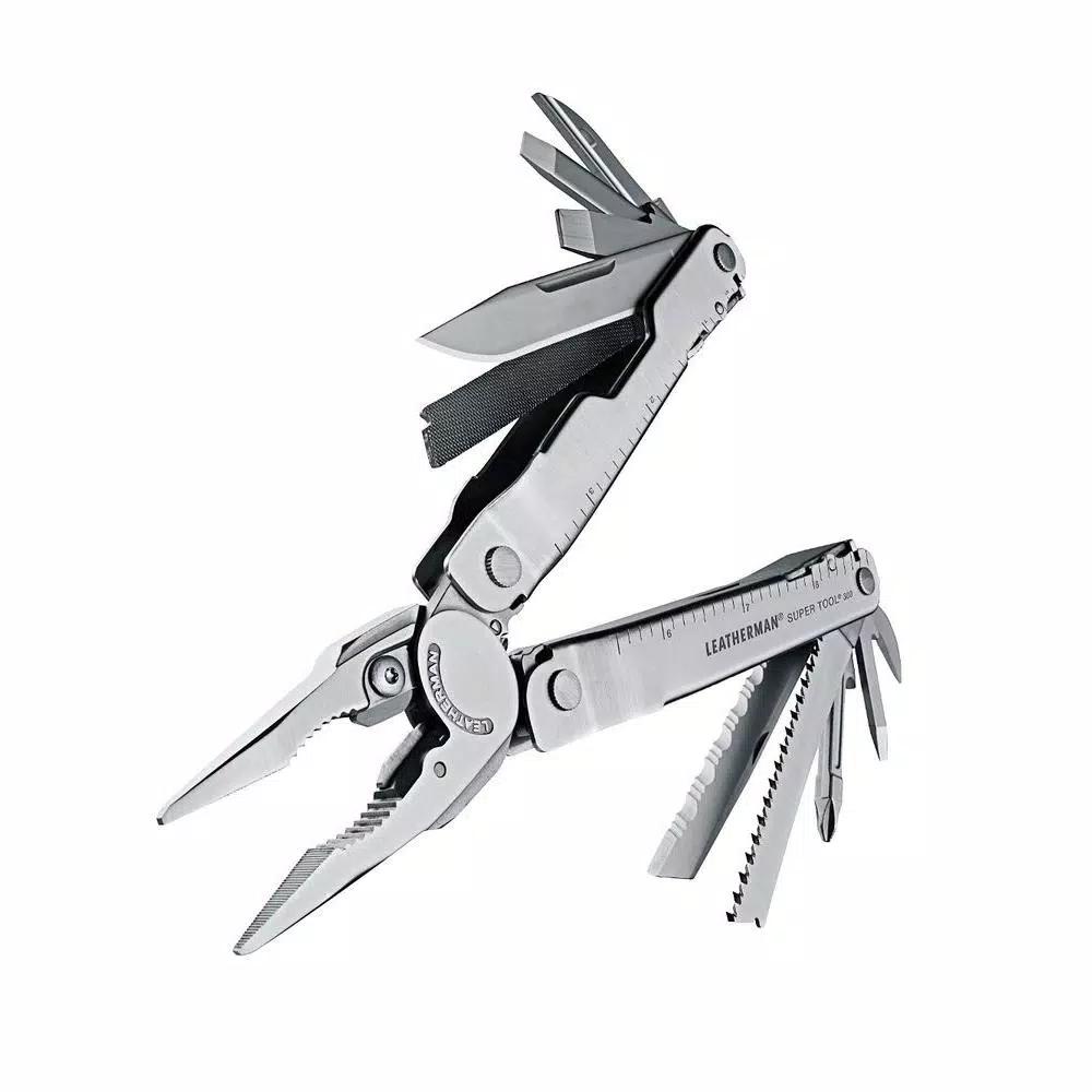 Leatherman Tool Group Leatherman Super Tool 300 19-in-1 All-Purpose Multi-Tool with Premium Leather Sheath
