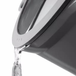 BergHOFF GEM Stay Cool 5 qt. Cast Aluminum Nonstick Stock Pot with Glass Lid, Gray thumbnail 2