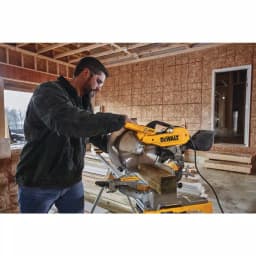 DEWALT 12 in. Double-Bevel Compound Miter Saw, 15 Amp, with Cutline LED thumbnail 14