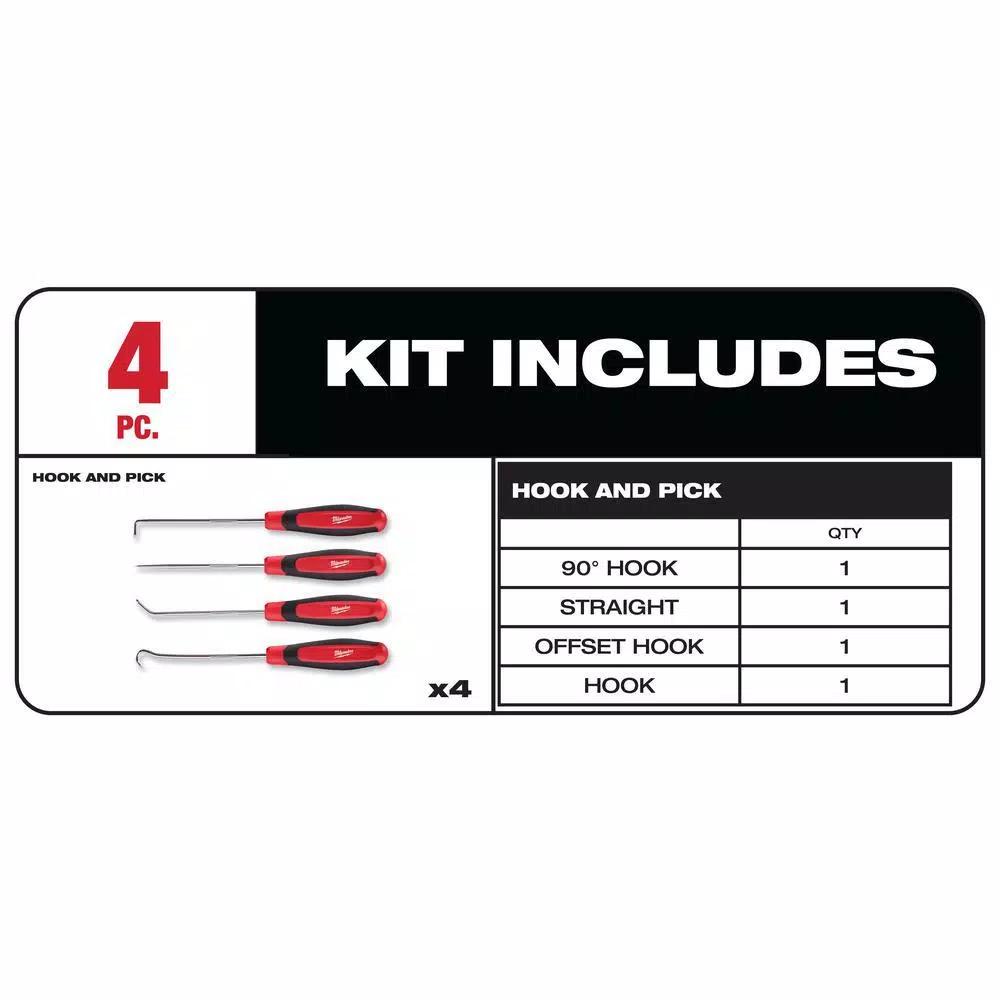 Milwaukee 19-Piece SAE Wrench and Hook and Pick Tool Set