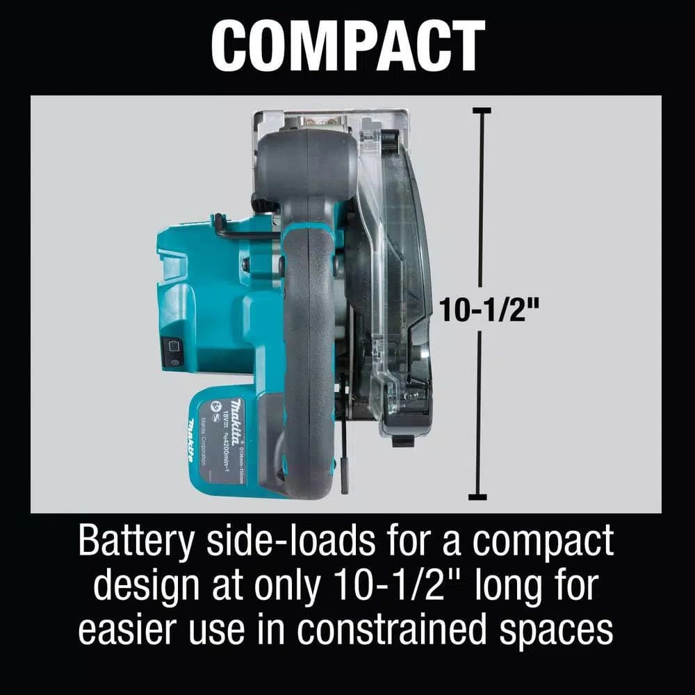 Makita 18V LXT Brushless 5-7/8 in. Metal Cutting Circular Saw - Tool Only