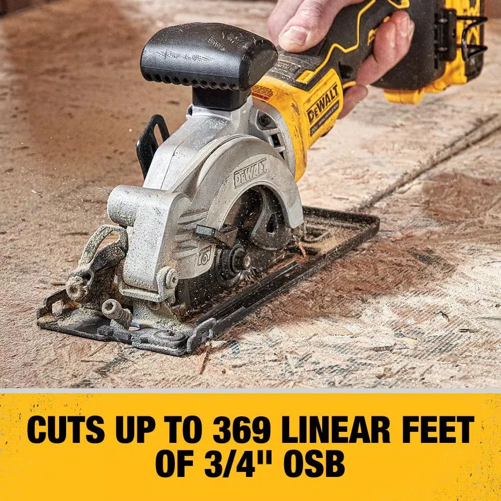 DEWALT 20V MAX ATOMIC Brushless 4-1/2 in. Cordless Circular Saw (Tool-Only)
