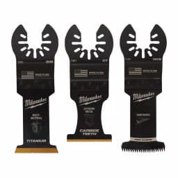 Milwaukee OPEN-LOK 3-Piece Universal Oscillating Multi-Tool Blade Variety Pack thumbnail 1