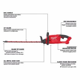 Milwaukee M18 FUEL Blower, Hedge Trimmer & Switch Tank Sprayer 3-Tool Combo Kit (Tool Only) thumbnail 4