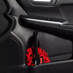 Stalwart Red Car Duster 2-Pack - Soft Cotton Yarn Microfiber Duster for Auto Interiors and Home thumbnail 4