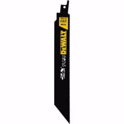 DEWALT 8 in. Premium Metal Reciprocating Saw Blades, 14/18 TPI, 5-Pack thumbnail 3