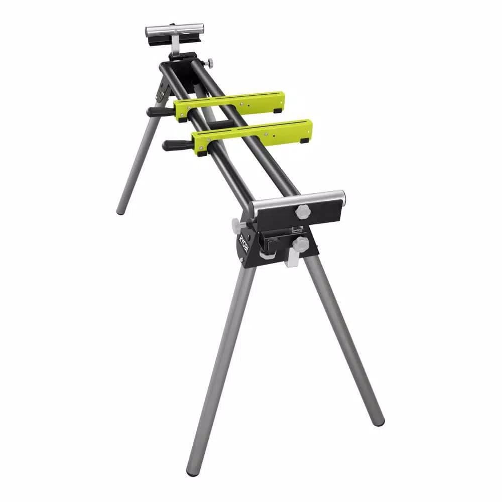 RYOBI 15 Amp 10 in. Sliding Compound Miter Saw with Universal Quickstand Kit