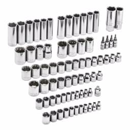 Crescent 170-Piece Mechanic Tool Set with 1/4 in. 3/8 in. and 1/2 in. Drive SAE/Metric Sockets thumbnail 5