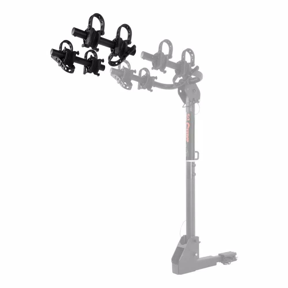 CURT Extendable Hitch Mounted Bike Rack, 2 to 4 Bike Capacity, 1.25" or 2" Receiver