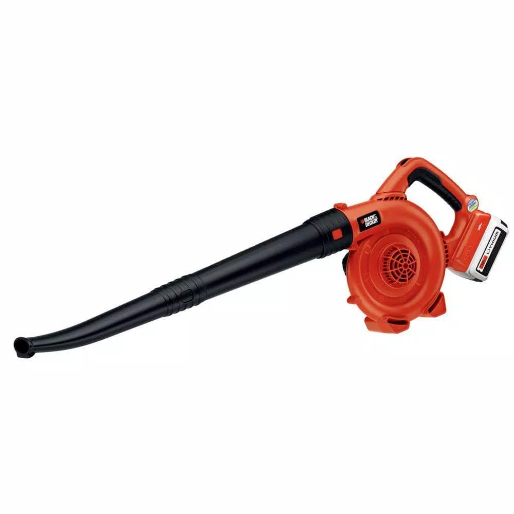 BLACK+DECKER 40V MAX Cordless Handheld Leaf Sweeper, 120 MPH, 90 CFM, with 1.5 Ah Battery and Charger