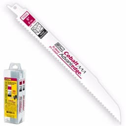 Ivy Classic Cobalt Advantage 9 in. Bi-Metal Reciprocating Saw Blades, 6 TPI, 20-Pack thumbnail 2