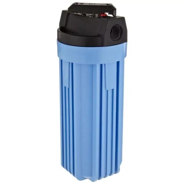 Pentek 150164 3/4 in. #10 Blue Valve-In-Head Whole House Filter Housing