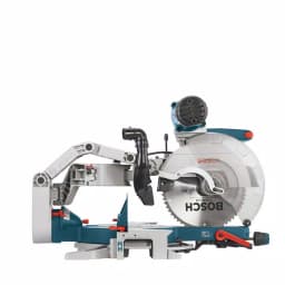 Bosch 12 in. 15 Amp Dual-Bevel Sliding Glide Miter Saw with 60 Tooth Blade thumbnail 9
