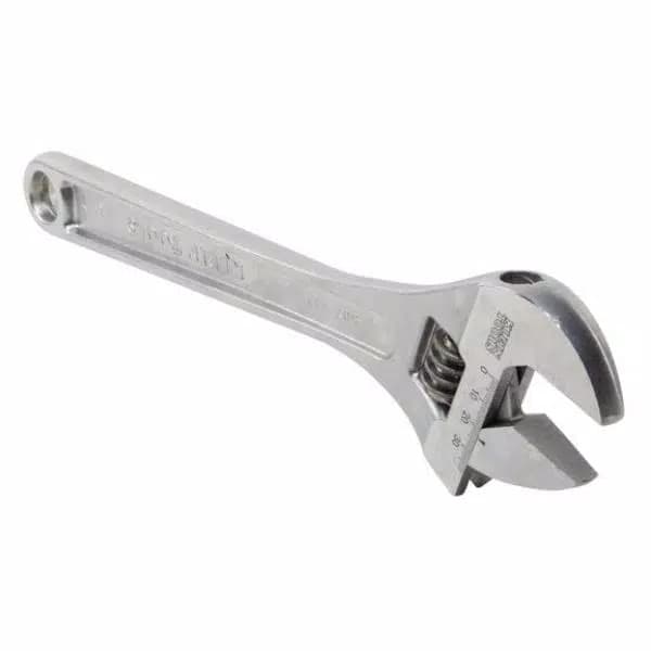 Klein Tools 12 in. Extra Capacity Adjustable Wrench, 1-1/2 in. Jaw Opening