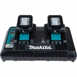 Makita 18V LXT Lithium-Ion 5.0Ah Battery and Dual Port Rapid Optimum Charger Starter Pack thumbnail 4