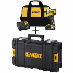 DEWALT 20V MAX ATOMIC Brushless 1/4 in. Compact Impact Driver Kit with ToughSystem Case thumbnail 1