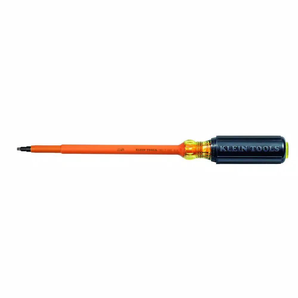 Klein Tools #2 11-5/16 in. Insulated Square Screwdriver, 1000V Rated