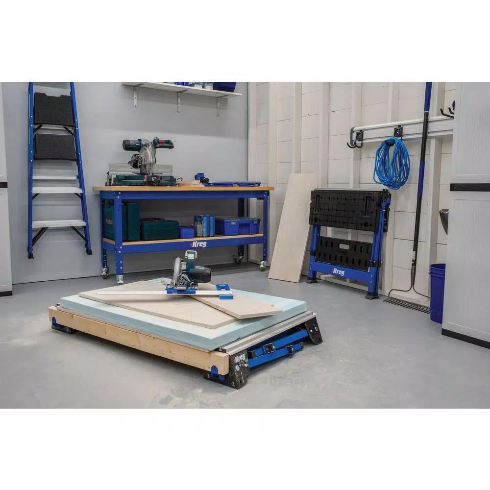 Unbranded Kreg Track Horse Multi-Use Work Station and Sawhorse