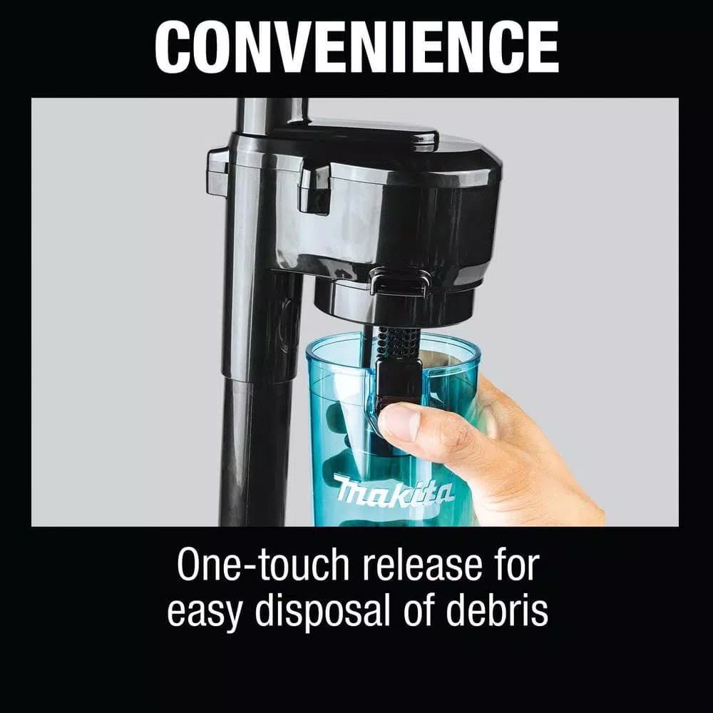 Makita White Cyclonic Vacuum Attachment for Makita 18V LXT and 12V Max CXT Vacuums