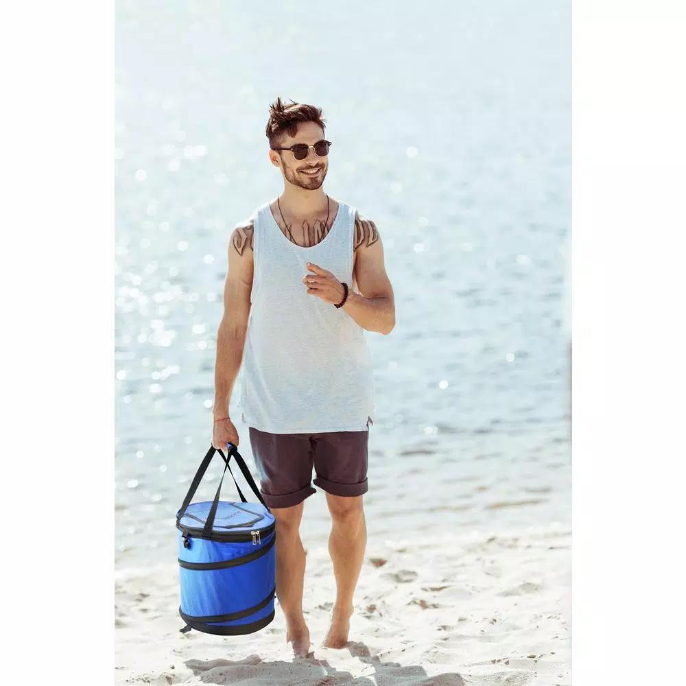 GigaTent 24 Can Insulated Collapsible Soft-Side Cooler - Blue