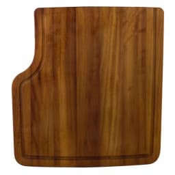ALFI BRAND Iroko Wood Cutting Board - Large Rectangular Butcher Block for Chopping and Serving thumbnail 1