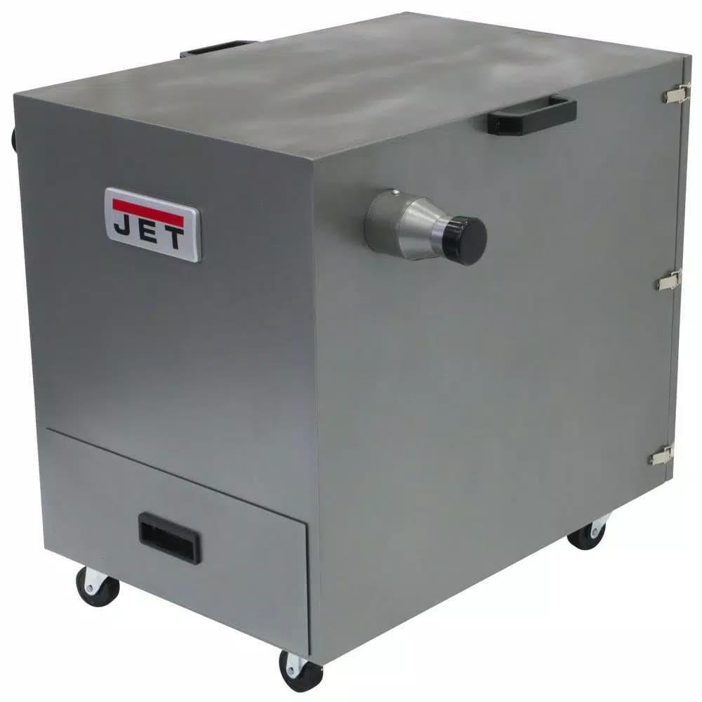 JET JDC-500 1.5 HP 490 CFM 4 in. Metal Dust Collector, 115/230-Volt