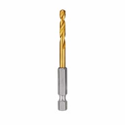 Milwaukee SHOCKWAVE 11/64 in. Titanium Twist Drill Bit with Red Helix thumbnail 5