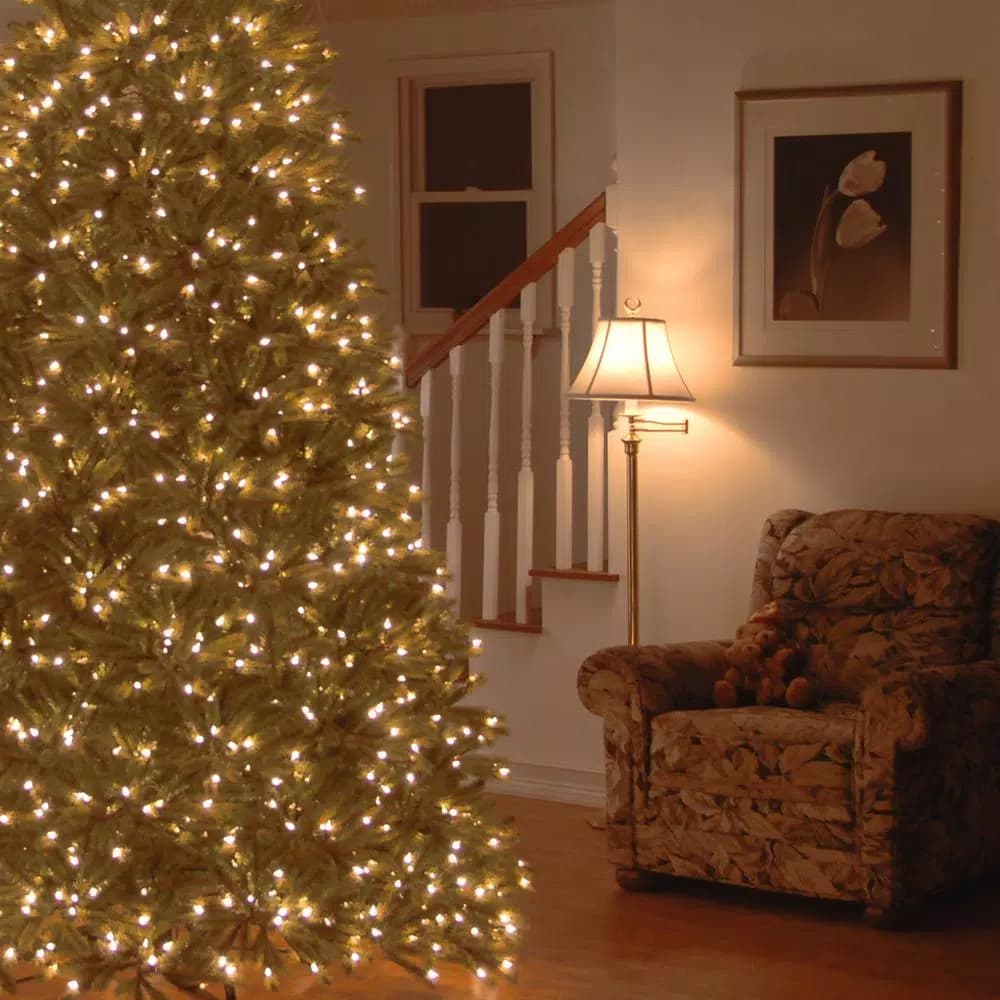 National Tree Company 6.5 ft. Jersey Fraser Fir Artificial Christmas Tree with 900 Clear Lights