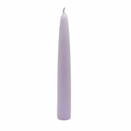 Zest Candle 6 in. Lavender Taper Candles, 12-Set Unscented Paraffin Wax thumbnail 2