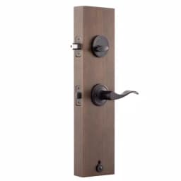 Copper Creek Heritage Black Handleset with Waverlie Lever Trim thumbnail 4