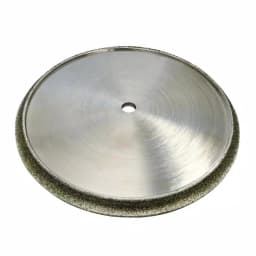 Unbranded 10 in. Diamond Profile Wheel, 3/8 in. Demi Bullnose for Granite, Marble & Porcelain, 5/8 in. Arbor thumbnail 1